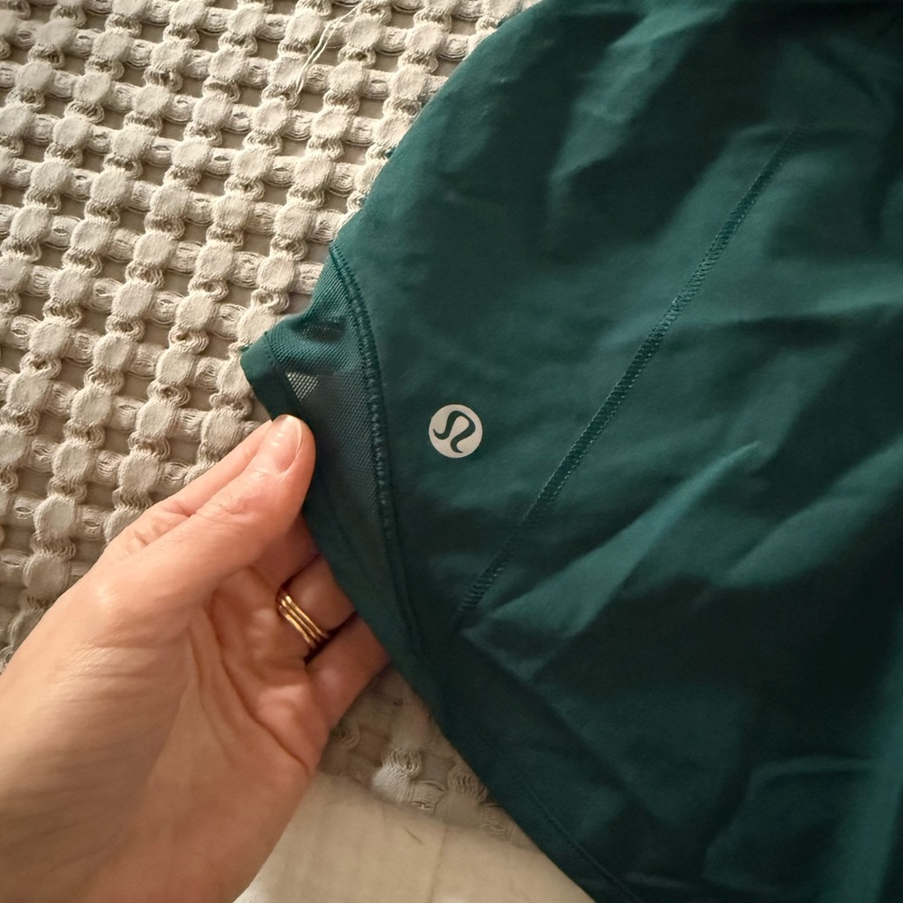 lululemon athletica teal Athletic Shorts - Picture 3 of 4